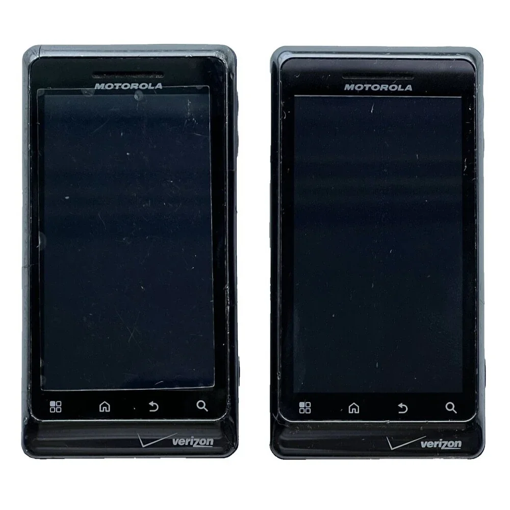 Motorola Droid 2 II A955 (2x) Blue ( Verizon ) Rare Android Slider Smartphone
